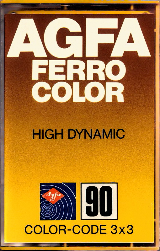 Compact Cassette AGFA Ferrocolor 90 Type I Normal 1978 Europe