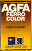 Compact Cassette AGFA Ferrocolor 90 Type I Normal 1978 Europe