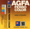 Compact Cassette AGFA Ferrocolor 90 Type I Normal 1978 Europe