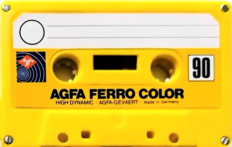 Compact Cassette AGFA Ferrocolor 90 Type I Normal 1978 Europe