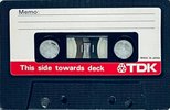 Compact Cassette TDK "AC-316 Level" Test Cassette 1981 Japan