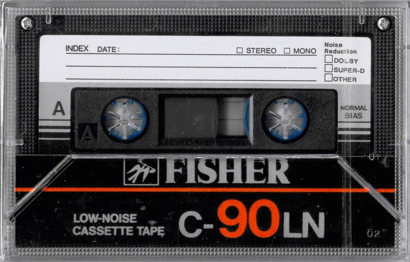 Compact Cassette Fisher LN 90 Type I Normal 1982 USA