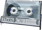 Compact Cassette Thats OW-1 40 Type I Normal 1990 Japan