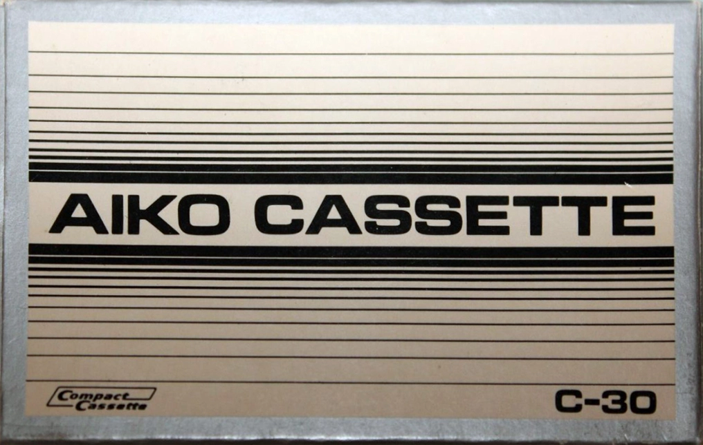 Compact Cassette AIKO 30 Demonstration Tape 1972 Europe
