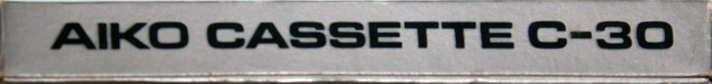 Compact Cassette AIKO 30 Demonstration Tape 1972 Europe