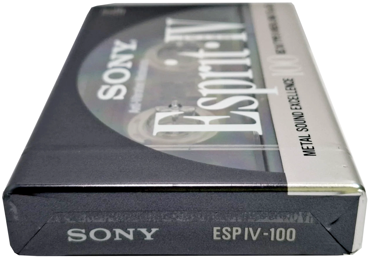 Compact Cassette Sony Esprit 100 "ESP IV-100" Type IV Metal 1992 Europe