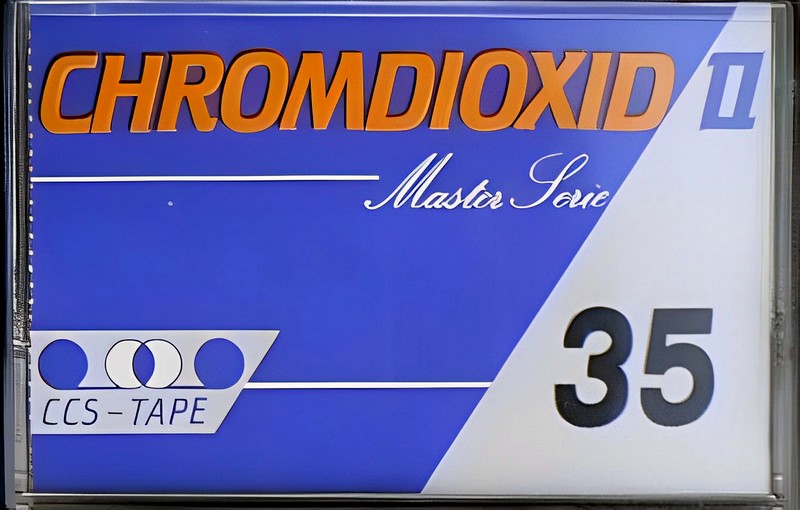 Compact Cassette CCS 35 Type II Chrome 1986 Germany