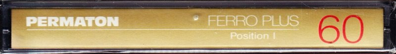 Compact Cassette Permaton Ferro Plus 60 Type I Normal 1977 Europe