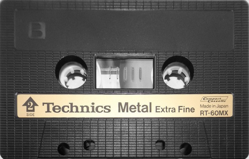 Compact Cassette Technics MX 60 "RT-60MX" Type IV Metal 1979 Europe