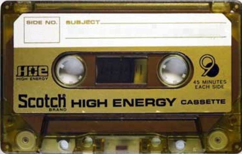 Compact Cassette Scotch High Energy 90 "Sumitomo 3M Limited" Type I Normal 1972 Japan