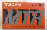 Compact Cassette Tascam MTR 60 "TC-001" Type II Chrome Japan