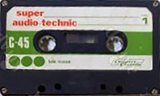 Compact Cassette Super Audio-Technic 45 Type I Normal Unknown Country