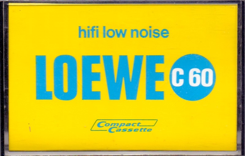 Compact Cassette Loewe 60 Type I Normal 1977 Europe