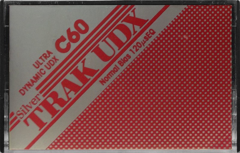 Compact Cassette Silver 60 "TRAK UDX" Type I Normal Australia