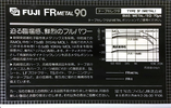 Compact Cassette Fuji FR Metal 90 Type IV Metal 1982 Japan