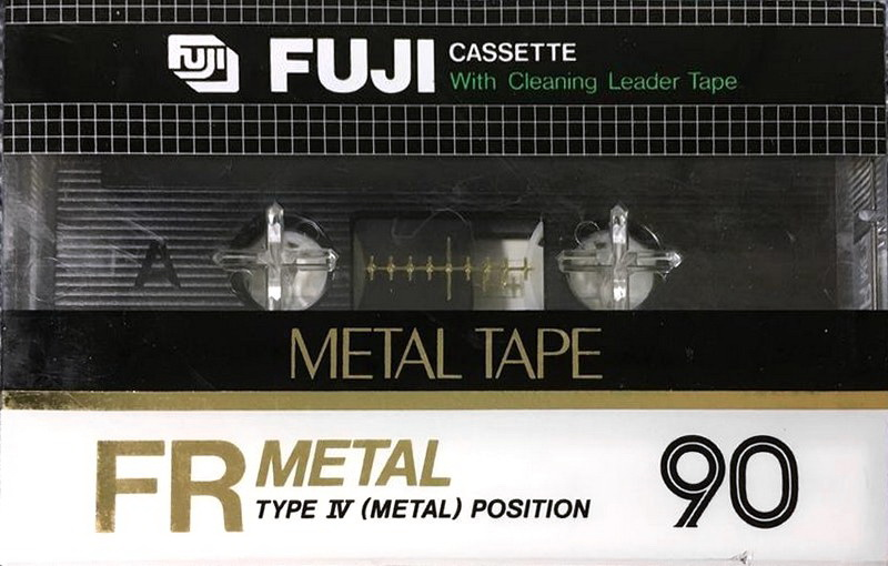 Compact Cassette Fuji FR Metal 90 Type IV Metal 1982 Japan