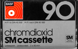 Compact Cassette BASF Chromdioxid 90 Type II Chrome 1975 Europe