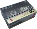 2 pack Sony UX-S 80 Type II Chrome 1986 Japan