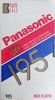 VHS, Video Home System Panasonic Super SP 195 "NV-E195SP" Type I Normal 1988 Europe