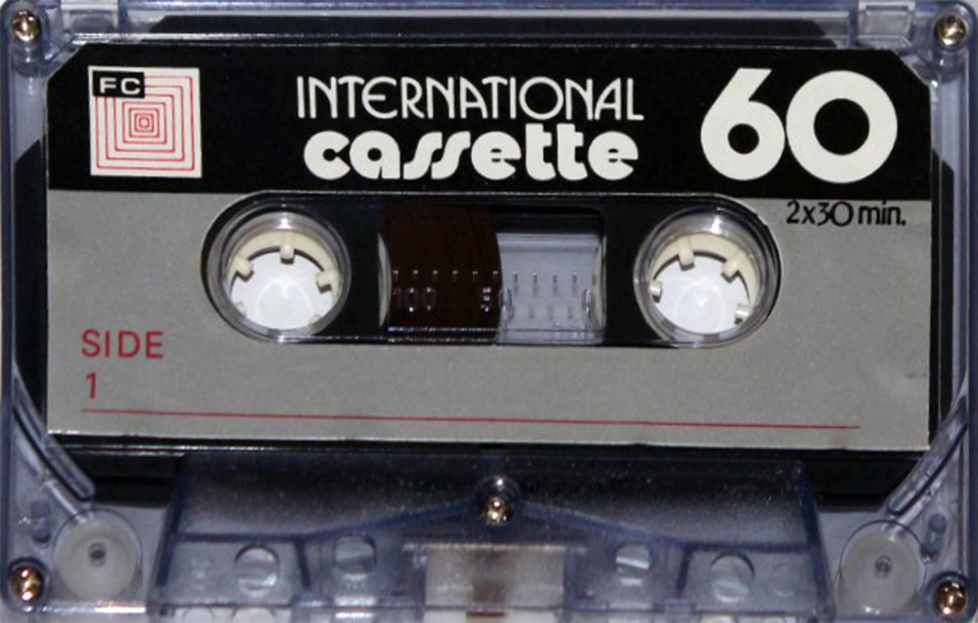 Compact Cassette International 60 "FC" Type I Normal 1975 Japan