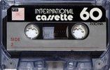 Compact Cassette International 60 "FC" Type I Normal 1975 Japan