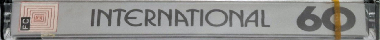 Compact Cassette International 60 "FC" Type I Normal 1975 Japan