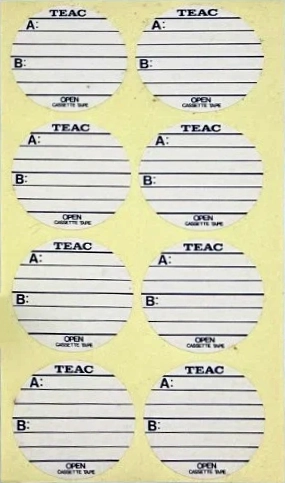Blister Teac OC Open Cassette 50 "Casse OC-5C" Type II Chrome 1983 Japan