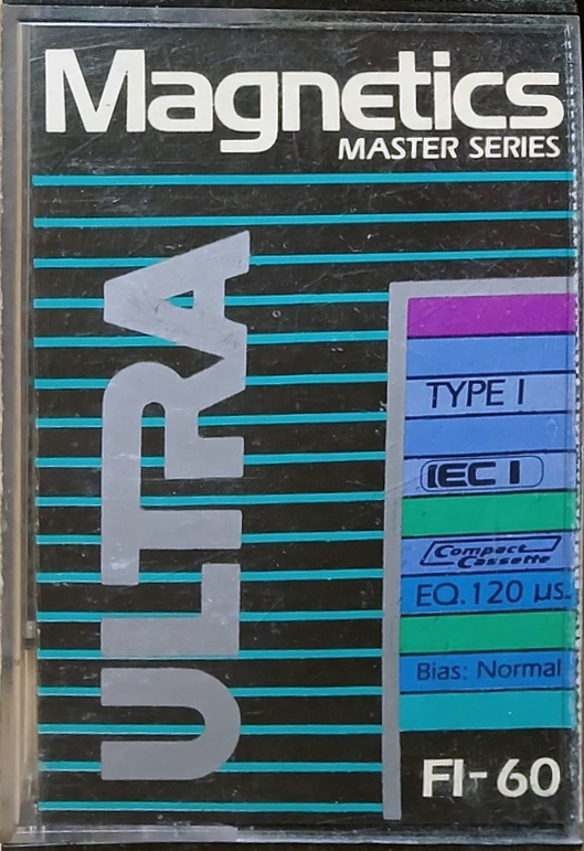 Compact Cassette Magnetics FI 60 "Ultra" Type I Normal Unknown Country