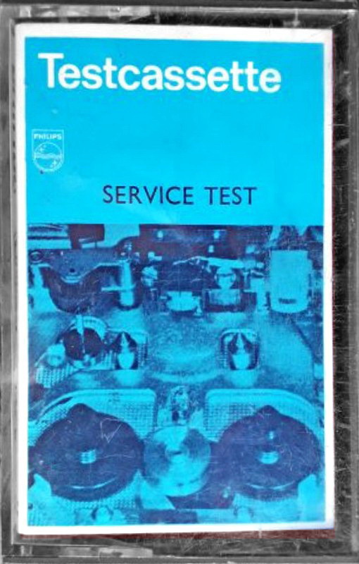 Compact Cassette Philips "TC-S" Test Cassette Europe