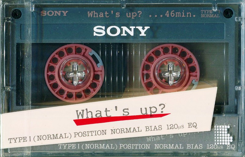 Compact Cassette Sony What`s Up? 46 "WTS 46G" Type I Normal 1985 Japan