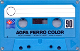 Compact Cassette AGFA Ferrocolor 90 Type I Normal 1978 Europe