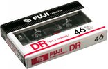 Compact Cassette Fuji DR 46 Type I Normal 1983 Europe, USA