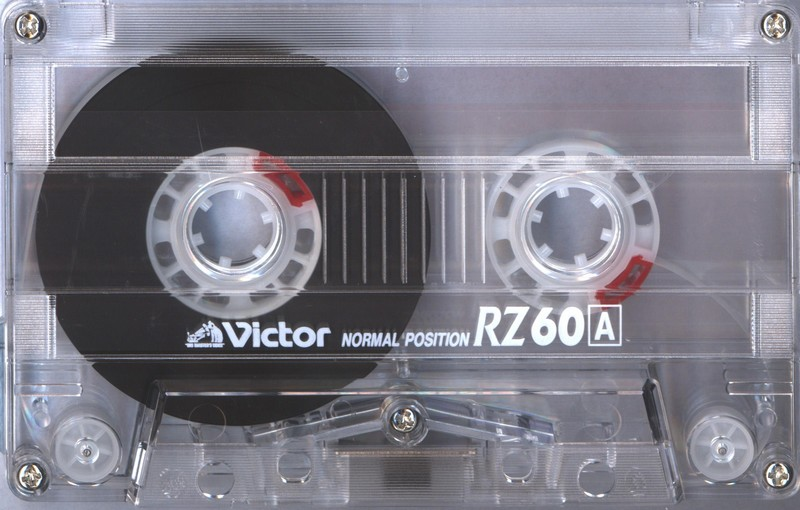 Compact Cassette Victor RZ 60 "RZ-60C" Type I Normal 1991 Japan