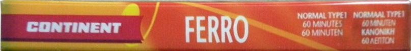Compact Cassette Continent / Continente Ferro 60 Type I Normal Europe