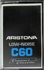 Compact Cassette Aristona 60 Type I Normal 1974 Europe
