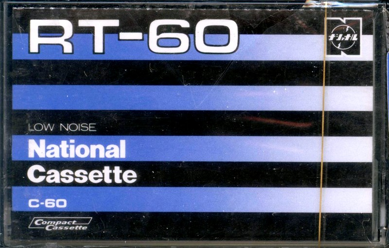Compact Cassette National RT 60 "RT-60" Type I Normal 1972 Japan