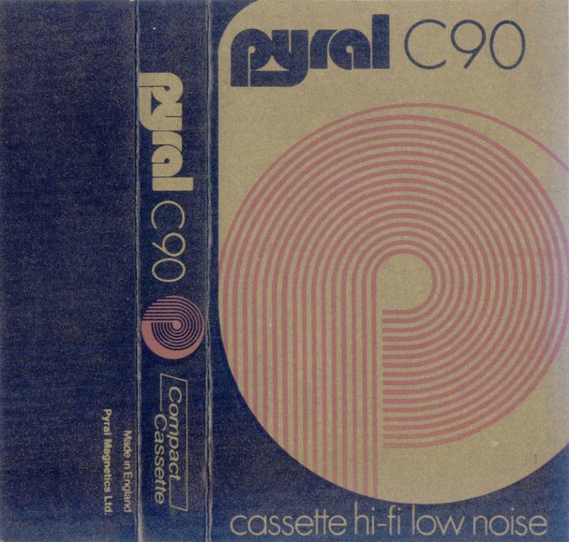 Compact Cassette Pyral 90 Type I Normal 1975 UK