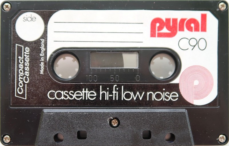 Compact Cassette Pyral 90 Type I Normal 1975 UK