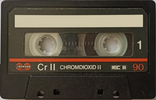 Compact Cassette Sonovox Cr II 90 Type II Chrome 1983 Portugal