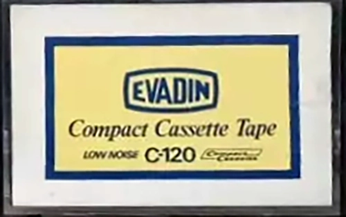 Compact Cassette Evadin 120 Type I Normal Latin America