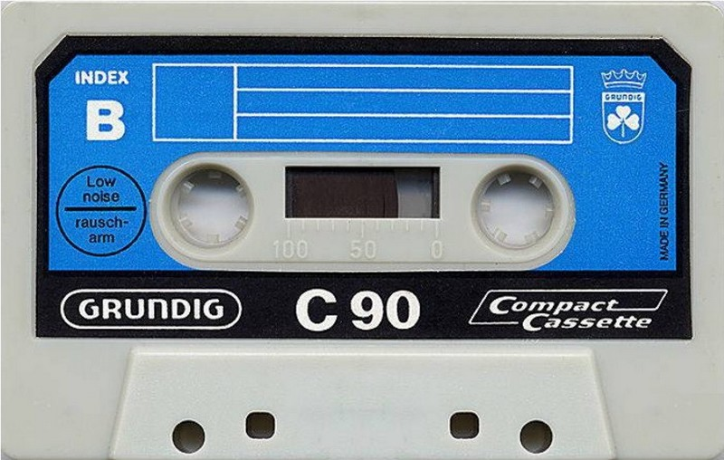 Compact Cassette Grundig 90 Type I Normal 1969 Germany