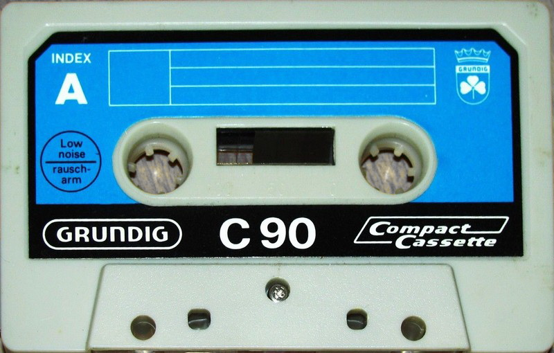 Compact Cassette Grundig 90 Type I Normal 1969 Germany