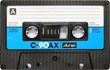 Compact Cassette Aurex AX 90 Type II Chrome 1980 Japan