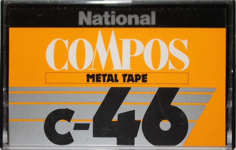 Compact Cassette National Compos 46 Type IV Metal 1979 Japan