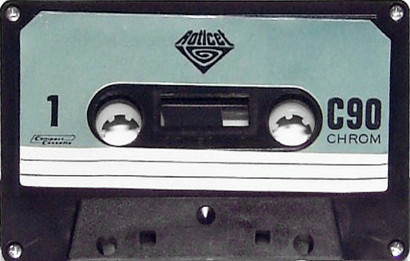 Compact Cassette Roticet 90 Type II Chrome 1982 Germany