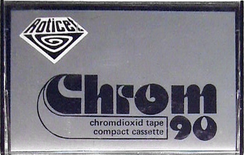 Compact Cassette Roticet 90 Type II Chrome 1982 Germany