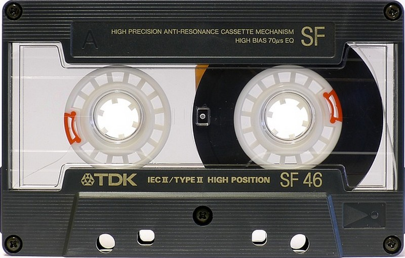 Compact Cassette TDK SF 46 Type II Chrome 1988 Australia, Europe
