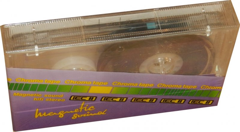 Compact Cassette Magnetic sound 60 Type II Chrome 1990 Europe