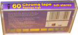 Compact Cassette Magnetic sound 60 Type II Chrome 1990 Europe