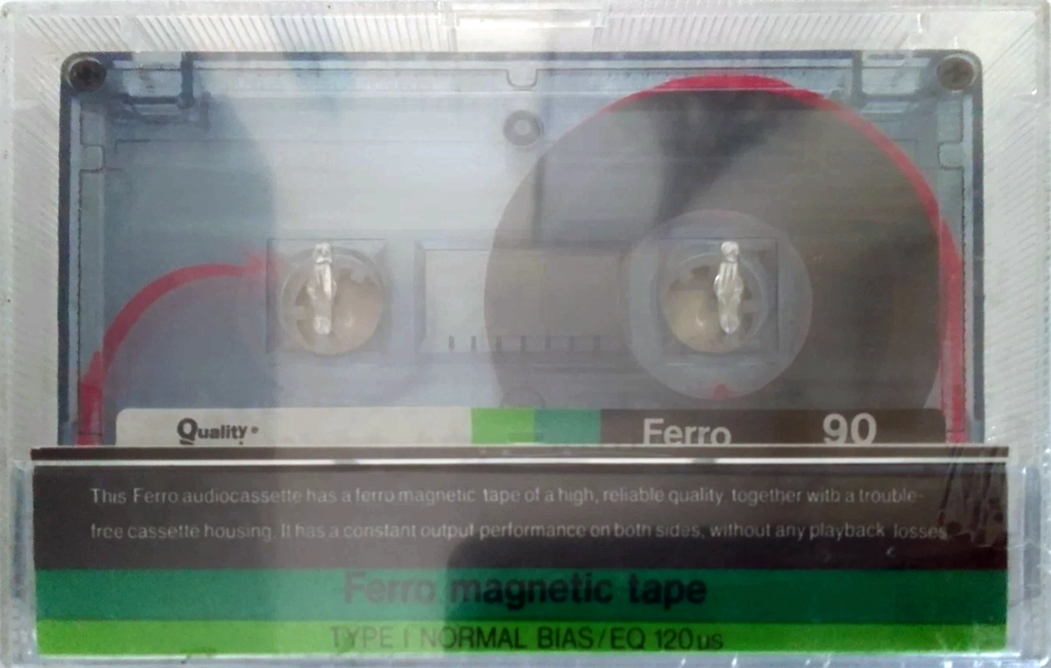 Compact Cassette Quality Sound 90 Type I Normal Unknown Country